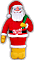 Santa Claus s batohom